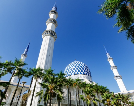 【午後出発】2大モスク観光！ブルーモスク＆ピンクモスク＜午後半日／日本語ガイド付き/アロー通り（ジャランアロー）で解散＞